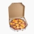 Pizza z mlecznej i białej czekolady z malinami, truskawkami, śliwkami i kiwi 400g